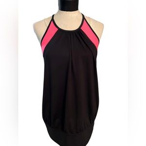 LAUREN Ralph Lauren Performance Tank | Pink Workout Tank | Built in Sports Bra